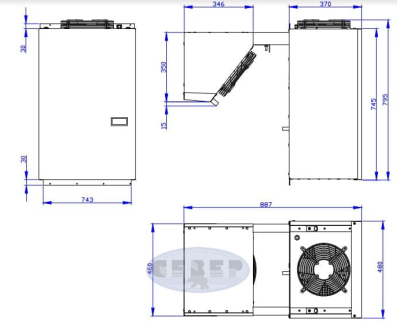 Моноблок холодильный Север MGM 110 S